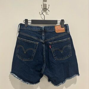Levi's Women's 501 dark Wash Jean Shorts